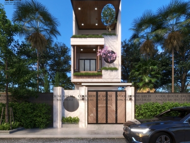 THƯƠNG’S HOUSE – DẤU ẤN THANH LỊCH TRONG THIẾT KẾ NHÀ PHỐ HIỆN ĐẠI 3 TẦNG