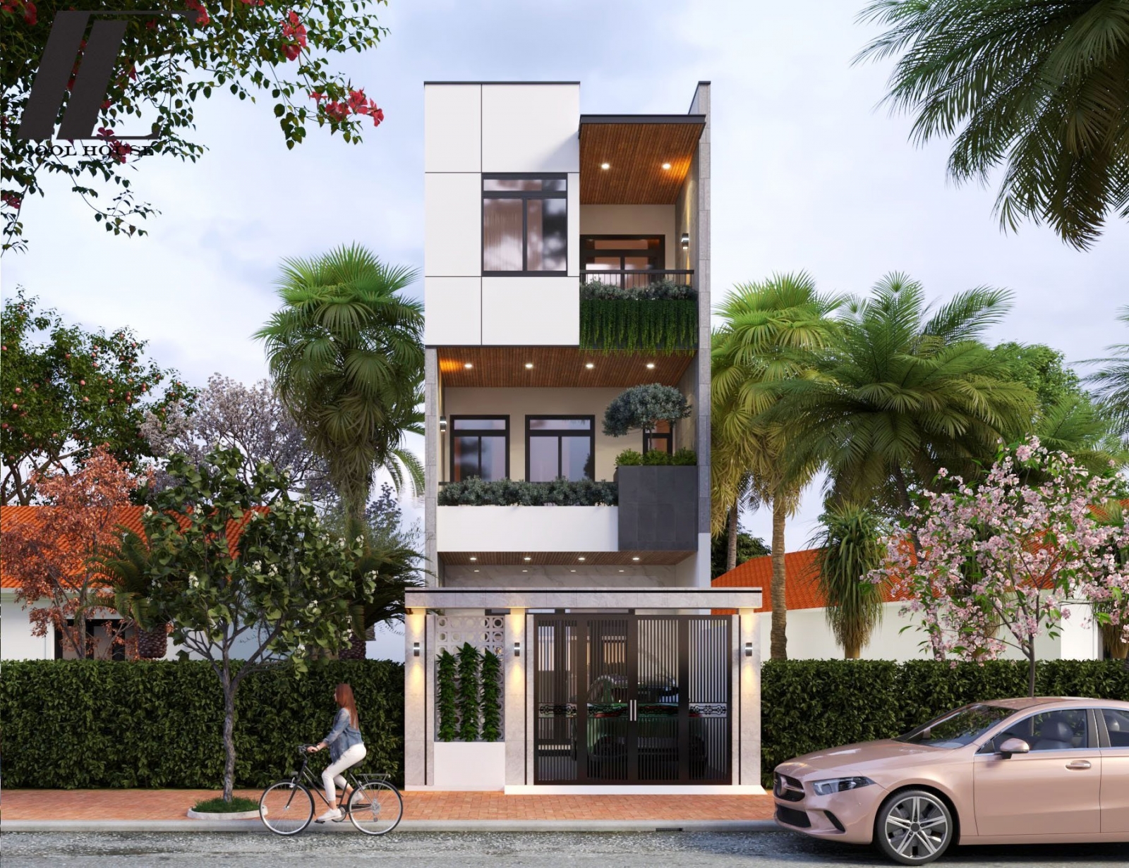 Ảnh mặt tiền công trình