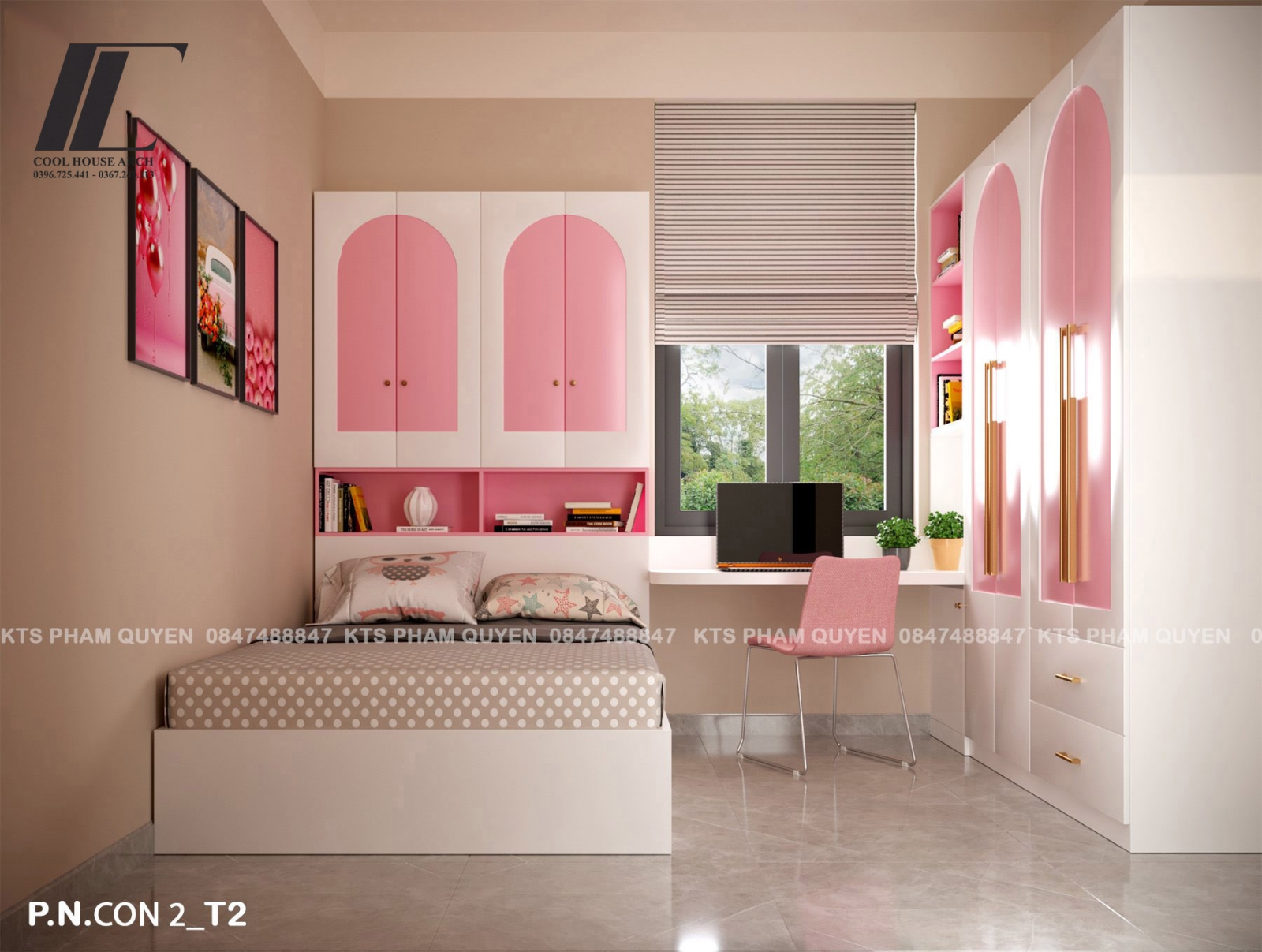 Phòng ngủ bé gá