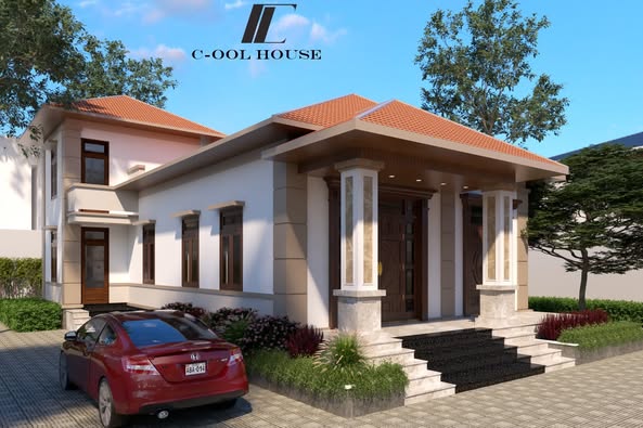 Toàn cảnh mặt tiền & phối cảnh 3D ngoại thất