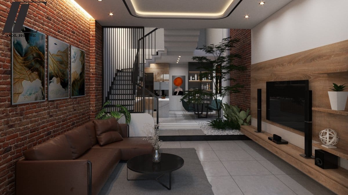 Không gian nội thất phòng khách