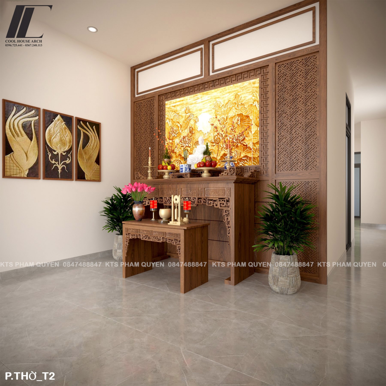 Phòng thờ Linh’s House